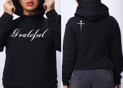 Grateful Nail Cross  Hoodie