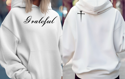 Grateful Nail Cross  Hoodie