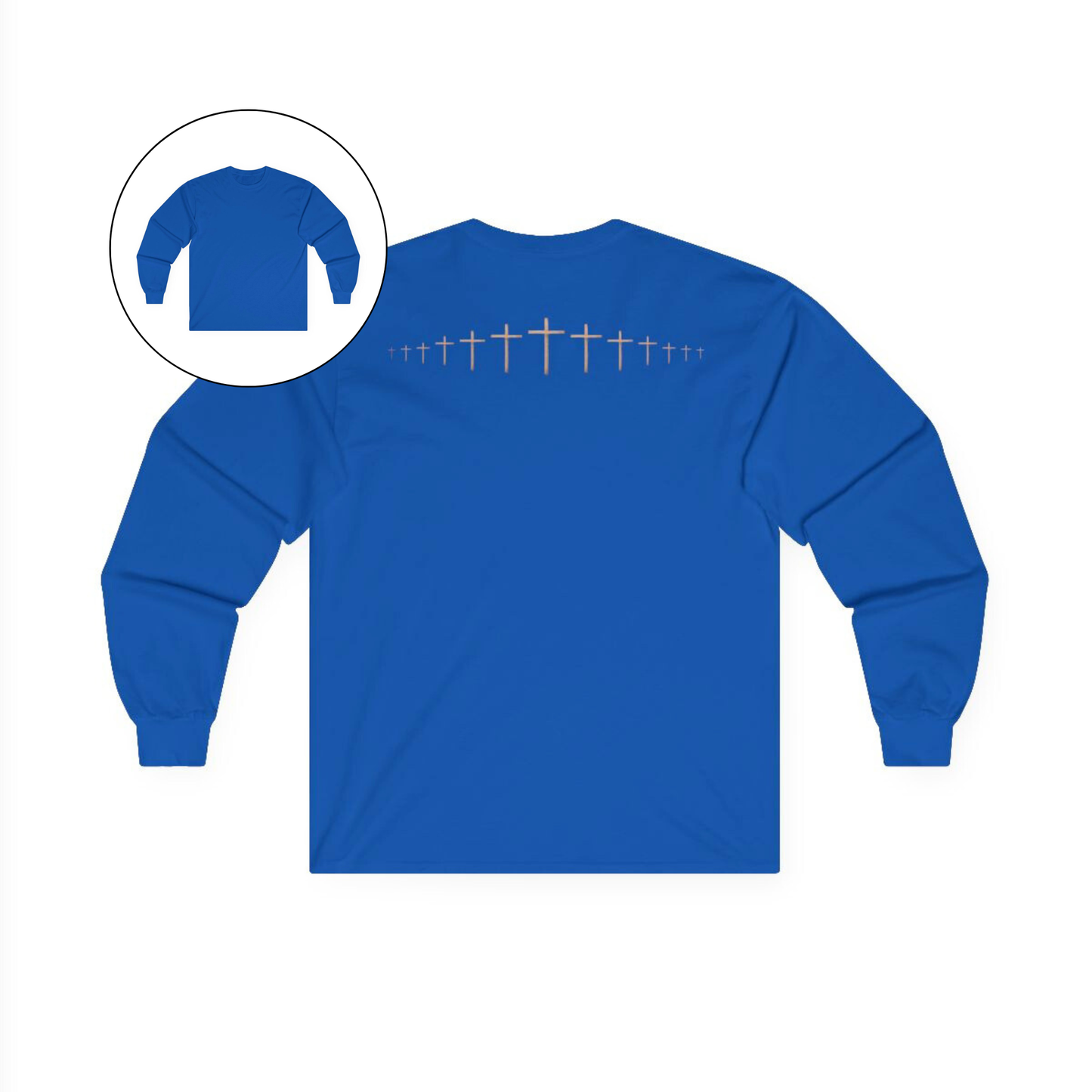 Wooden Crosses Long Sleeve T-Shirt