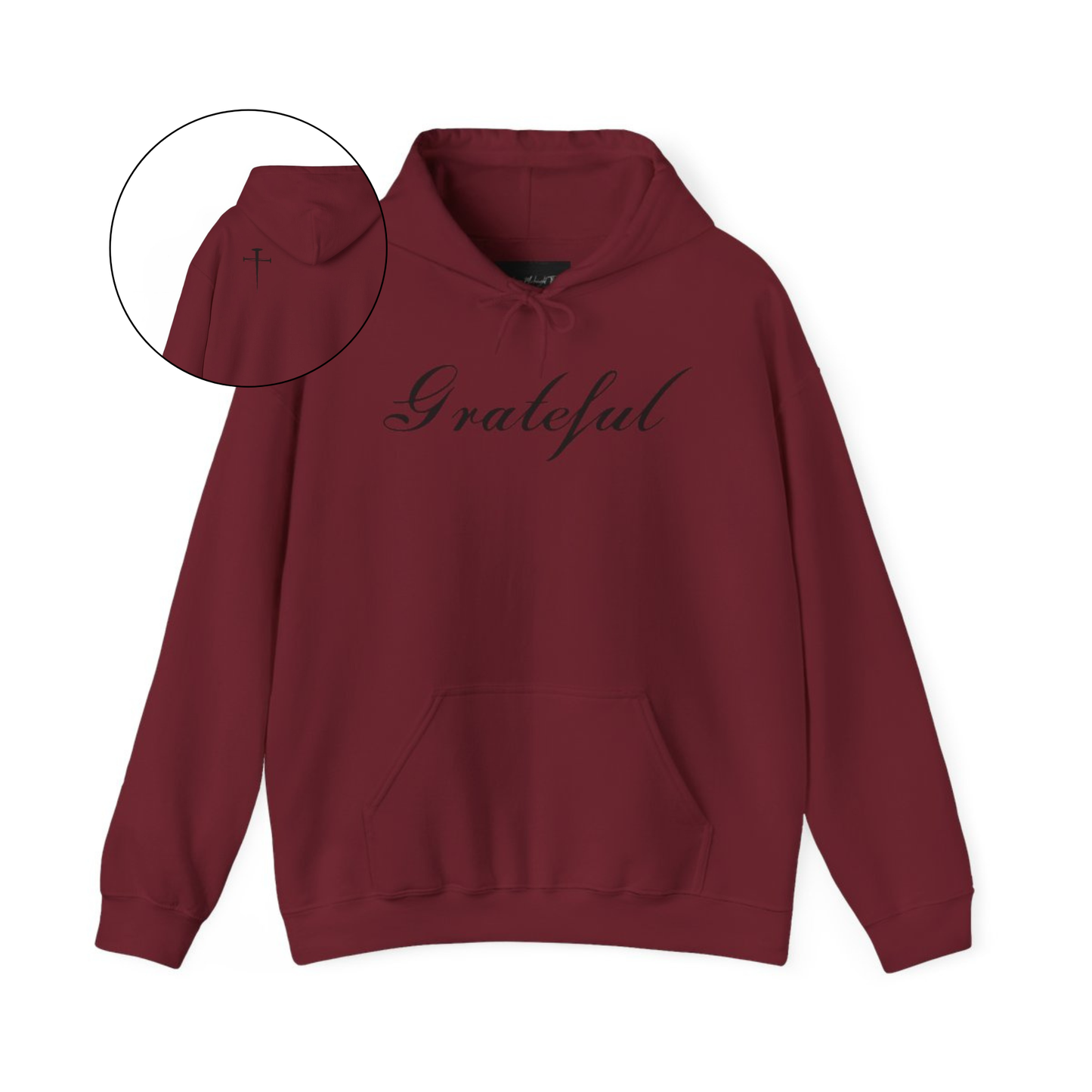 Grateful Nail Cross  Hoodie