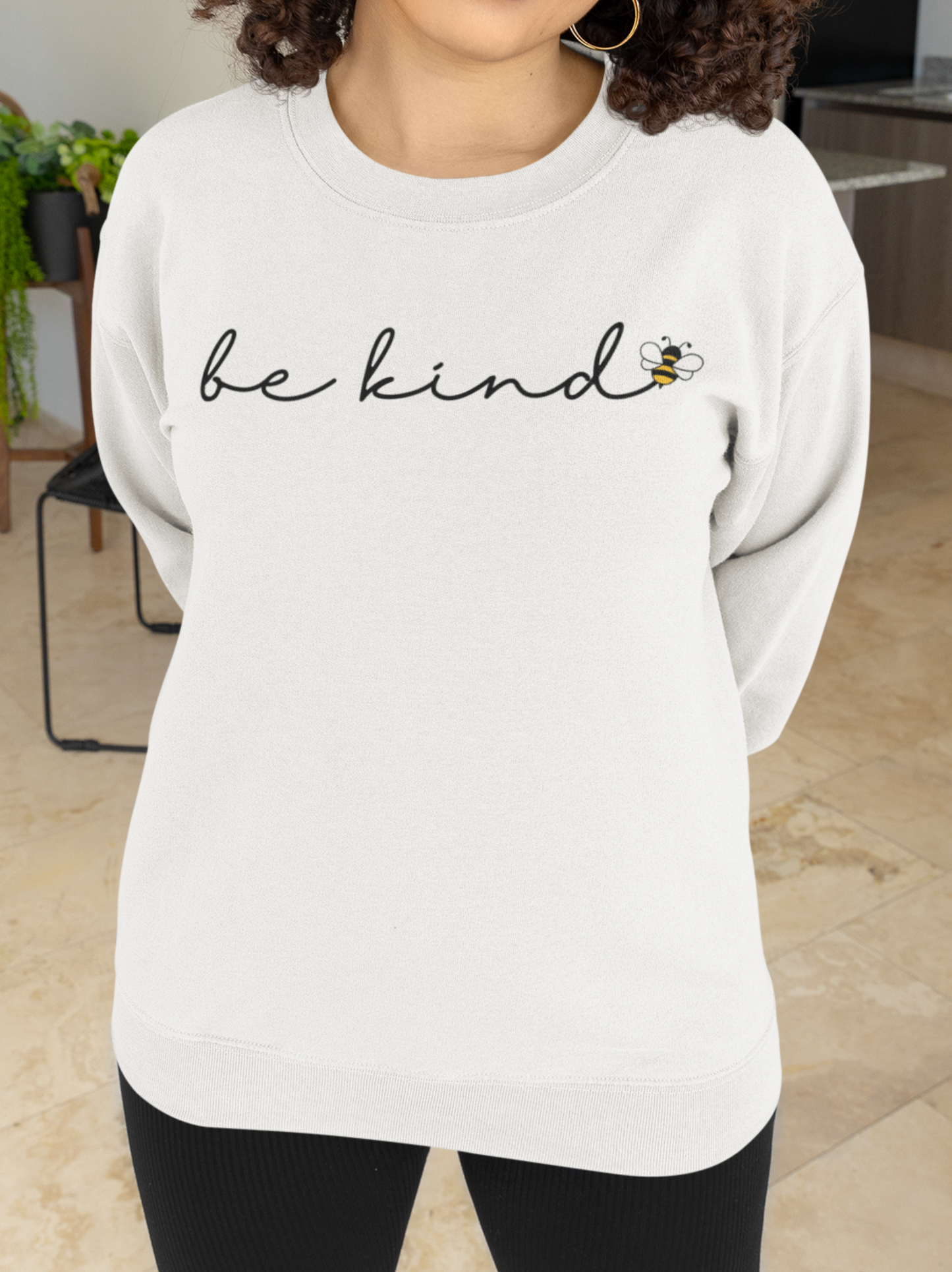 Be Kind Bumble Bee Crewneck Sweatshirt