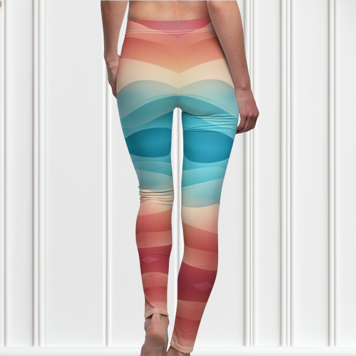 Rainbow Wave Leggings