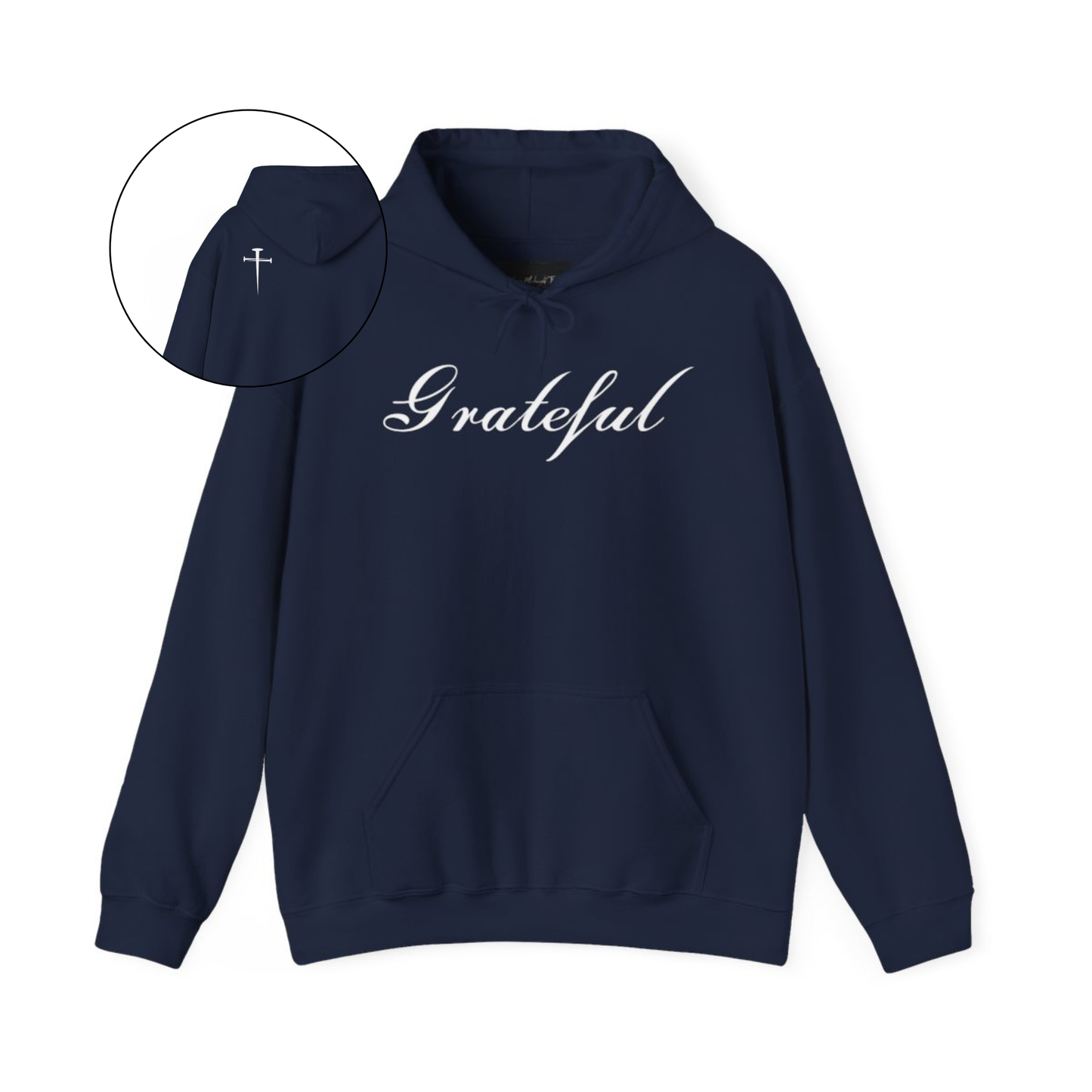 Grateful Nail Cross  Hoodie