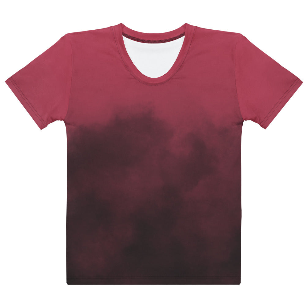 Read And Black Ombre Women's T-Shirt
