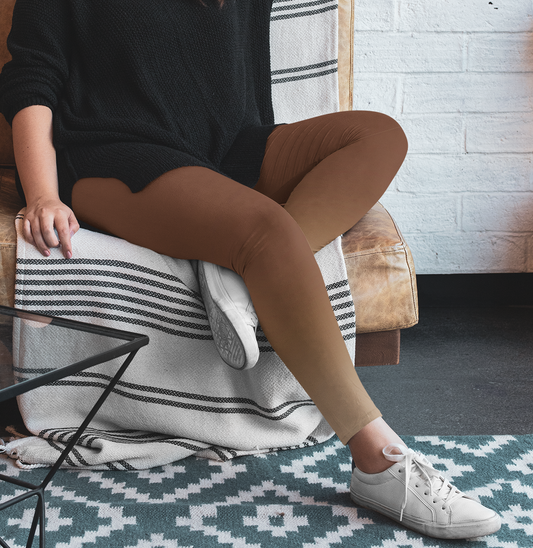 Caramel Brown Ombre Leggings