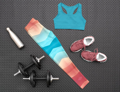 Rainbow Wave Leggings