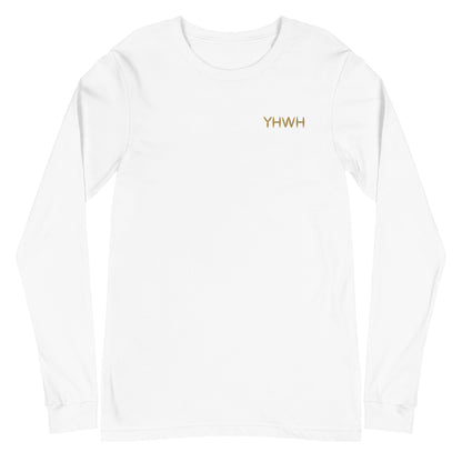 Embroidered YHWH Long Sleeve T-Shirt